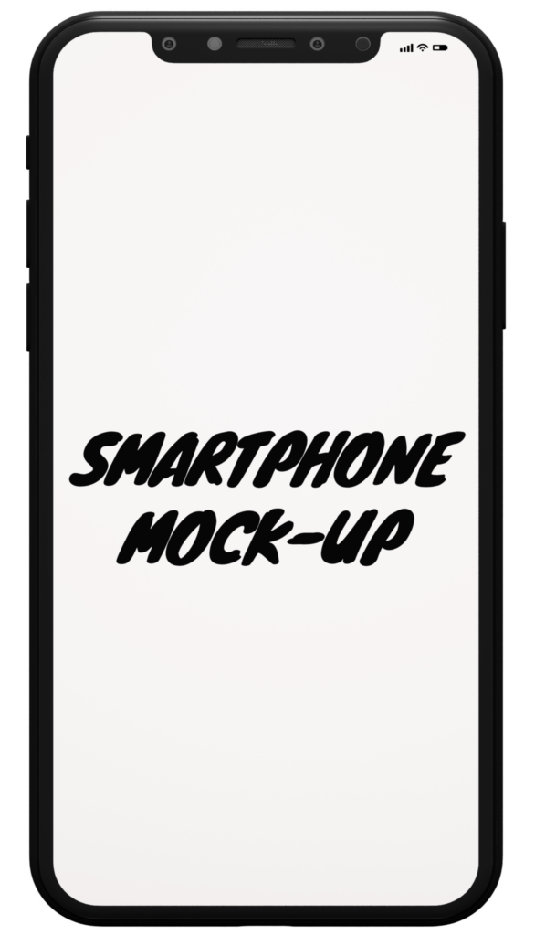 smartphone mock up - SoMe